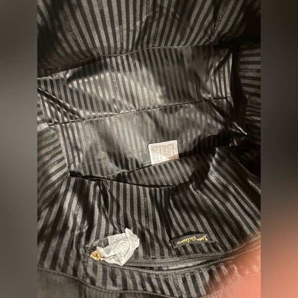 NWT Victoria’s Secret Large Black Tote Bag -Canvas Tote -Shopper Bag– gym bag - Picture 6 of 17